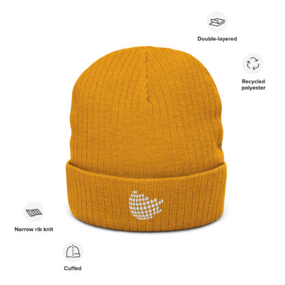 Ribbed Knit Beanie - Image 2