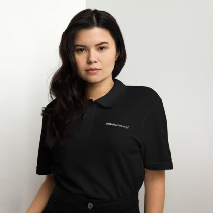 Pique polo shirt (Dark) - Image 2