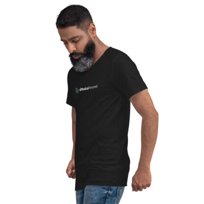 Unisex Short Sleeve V-Neck T-Shirt - Image 5