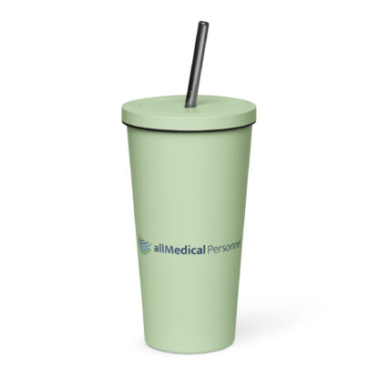 Insulated tumbler with a straw - Image 6