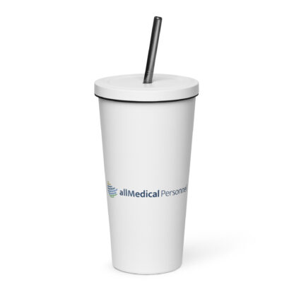 Insulated tumbler with a straw - Image 9